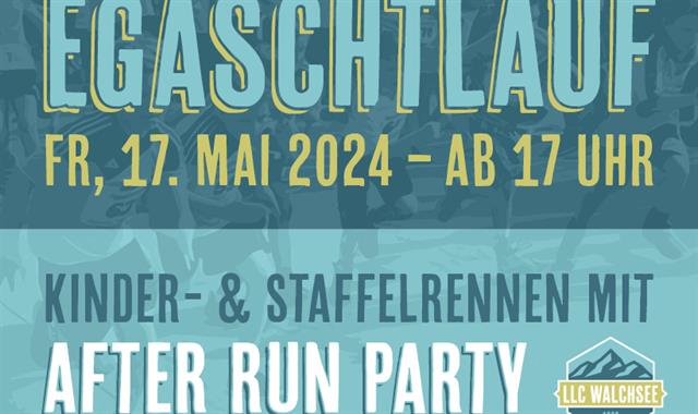 Egaschtlauf am 17. Mai in Walchsee